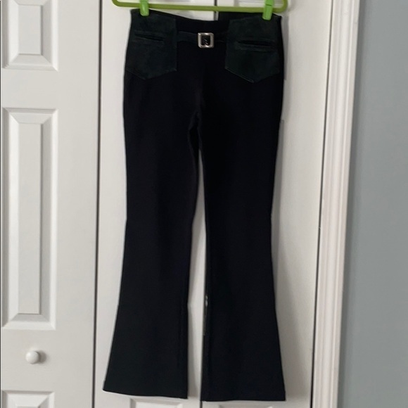 EQUESTRIAN Brand w Suede Waisted Buckle Pants Vintage and Unique - Picture 2 of 11